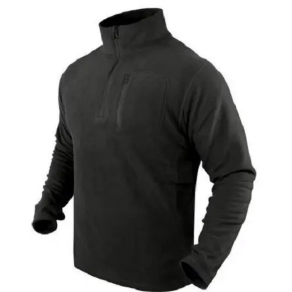 Condor 1/4 Zip tactical fleece. Men’s size Large, black.